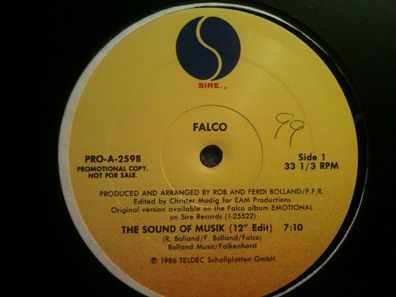 Falco - The sound of Musik 12'' US PROMO Remix