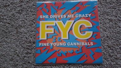 Fine Young Cannibals - She drives me crazy US Remixes 12'' Disco Vinyl