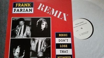 Frank Farian: Rikki don't lose that number 12'' Promo Vinyl