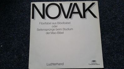 Helga M. Novak ?– Fibelfabel Aus Bibelbabel Oder: Seitensprünge Vinyl LP