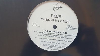 Blur - Music is my radar 12'' Vinyl Maxi US PROMO