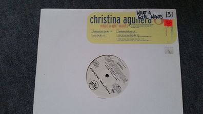 Christina Aguilera - What a girl wants 12'' Vinyl Promo