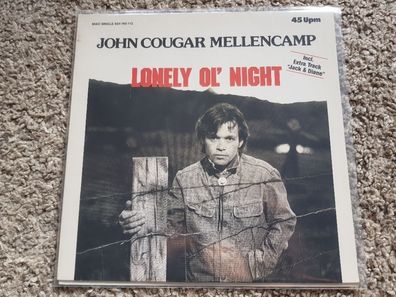 John Cougar Mellencamp - Lonely ol' night/ Jack & Diane 12'' Vinyl Germany