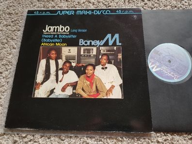 Boney M. - I need a babysitter/ Jambo 12'' Disco Vinyl SPAIN