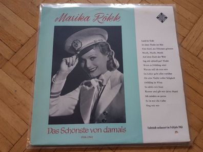 Marika Rökk - Das Schönste von damals Vinyl LP