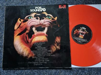 Pop Sound 70 ORANGE VINYL LP Germany/ John Mayall/ Taste/ Jack Bruce/ Euphoria