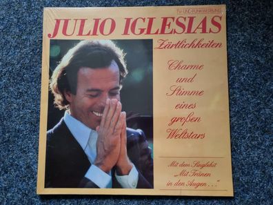 Julio Iglesias - Zärtlichkeiten Vinyl LP SUNG IN GERMAN/ STILL SEALED!