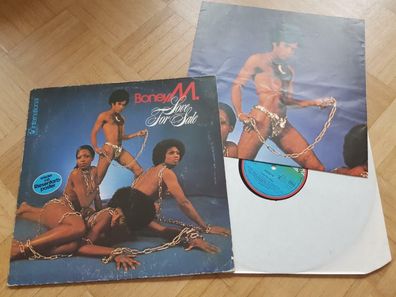 Boney M. - Love for sale Disco Vinyl LP MIT POSTER