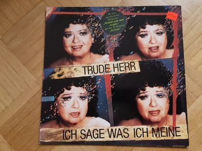 Trude Herr - Ich sage was ich meine Vinyl LP/ Niemals geht man so ganz