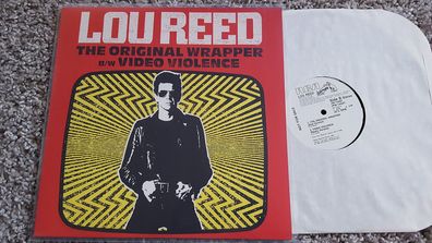 Lou Reed - The original wrapper/ Video violence 12'' Disco Vinyl US PROMO