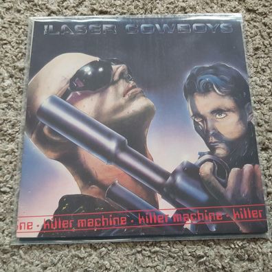 Laser Cowboys - Killer machine 12'' Italo Disco Vinyl Germany