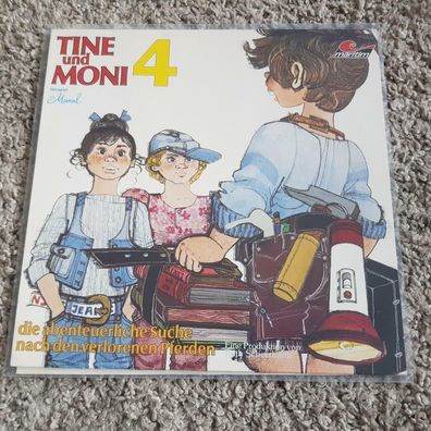 Tine und Moni 4 - Die abenteuerliche Suche nach den verlorenen Pferden Vinyl LP