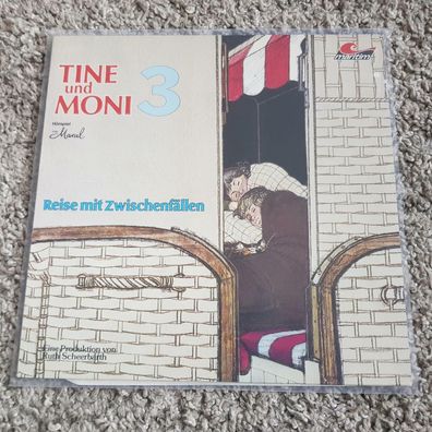 Tine und Moni 3 - Reise mit Zwischenfällen Hörspiel Vinyl LP