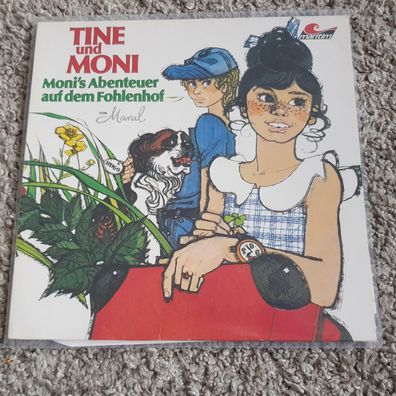 Tine und Moni - Moni's Abenteuer auf dem Fohlenhof Hörspiel Vinyl LP