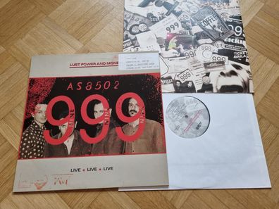 999 - Lust power and money UK Vinyl LP