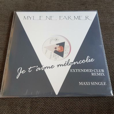 Mylene Farmer - Je t'aime melancolie 12'' Limited Coloured VINYL