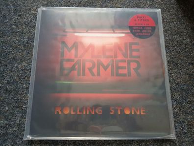Mylene Farmer - Rolling Stone 12'' Maxi Limited ORANGE VINYL