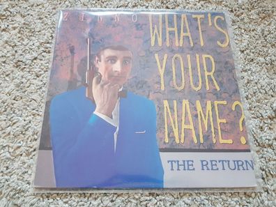 Zinno - What's your name/ The return 12'' Italo Disco Vinyl