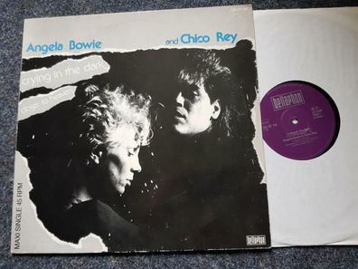Angela Bowie & Chico Rey - Crying in the dark 12'' Disco Vinyl Germany