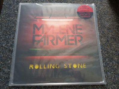 Mylene Farmer - Rolling Stone 12'' Maxi Limited YELLOW VINYL