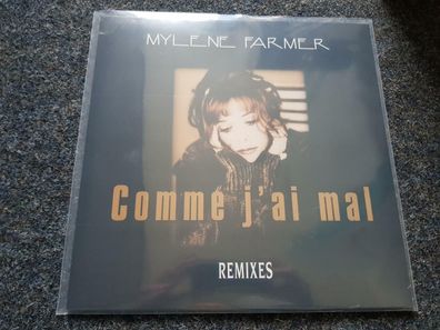 Mylene Farmer - Comme j'ai mal 12'' Vinyl Maxi STILL SEALED