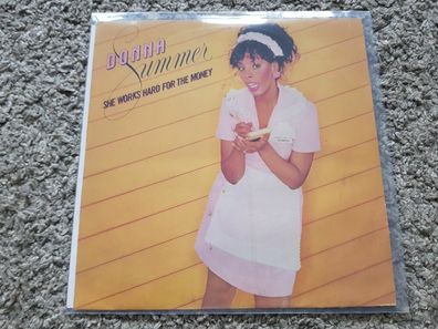 Donna Summer - She works hard for the money UK 12'' Disco Vinyl