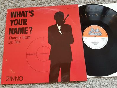 Zinnon/ Zinno - What's your name 12'' Disco Vinyl/ James Bond