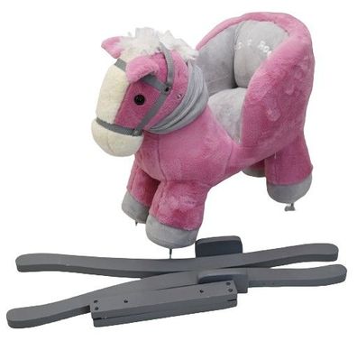 Knorrtoys. COM 40385 Schaukeltier Lilia pink Horse Sckaukelpferd * A