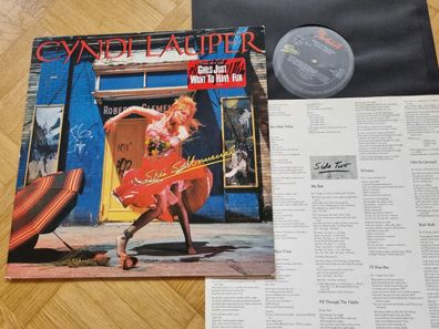 Cyndi Lauper - She's so unusual Vinyl LP/ Girls just want to have fun/ Time after