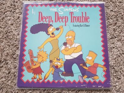 The Simpsons - Deep deep trouble 12'' Disco Vinyl
