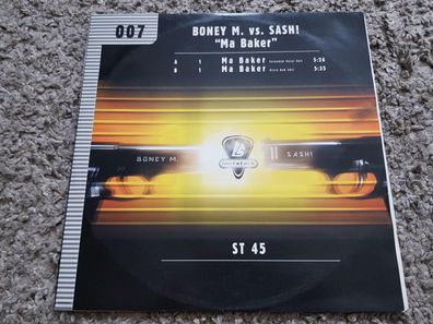 Boney M. vs. Sash! - Ma Baker 12'' Disco Vinyl