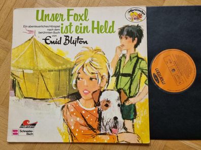 Enid Blyton - Unser Foxl ist ein Held Hörspiel Vinyl LP