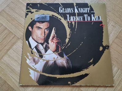 Gladys Knight - Licence to kill 12'' Vinyl Germany/ OST James Bond