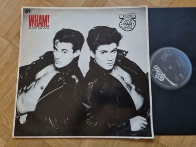 Wham!/ George Michael - Bad boys 12'' Disco Vinyl Europe