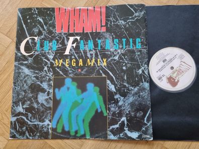 Wham!/ George Michael - Club fantastic Megamix UK 12'' Disco Vinyl