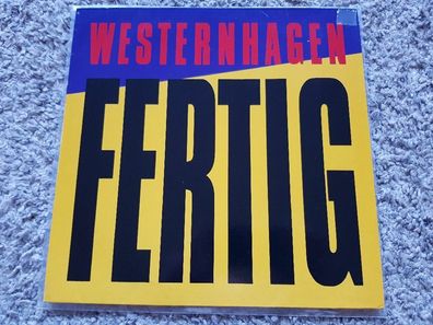 Marius Müller Westernhagen - Fertig 12'' Vinyl Maxi
