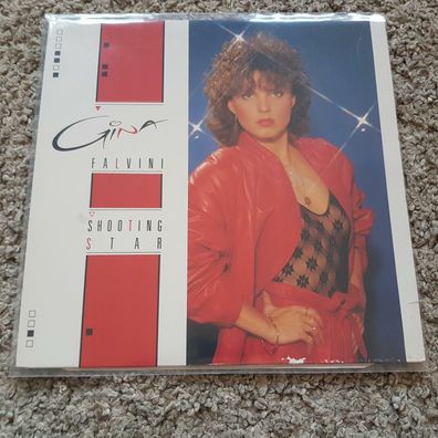 Gina Falvini - Shooting star 12'' Italo Disco Vinyl Germany