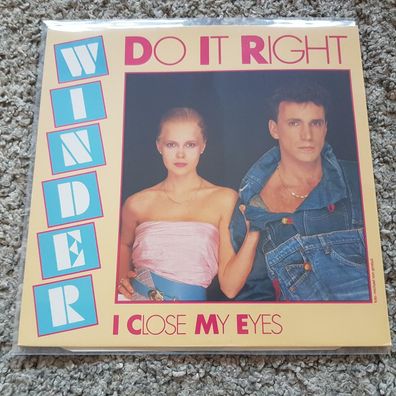 Winder - Do it right 12'' Disco Vinyl Germany