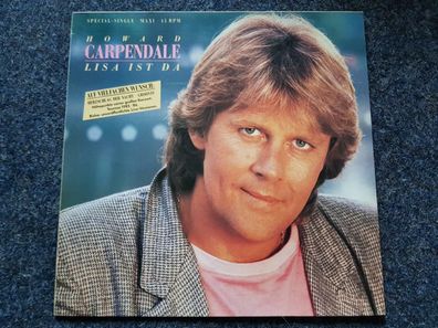 Howard Carpendale - Lisa ist da 12'' Vinyl Maxi Germany