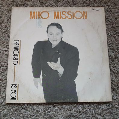 Miko Mission - The world is you 12'' Vinyl Germany ITALO DISCO