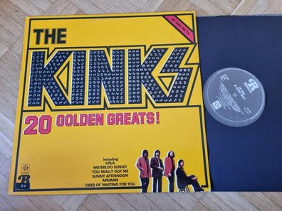 The Kinks - 20 Golden Greats/ Greatest Hits UK Vinyl LP
