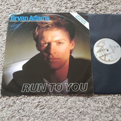 Bryan Adams - Run to you 12'' Vinyl Australia POSTER COVER