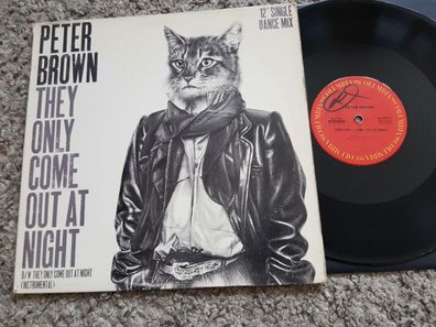 Peter Brown - They only come out at night US 12'' Vinyl