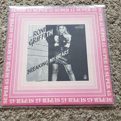 Roni Griffith - Breaking my heart 12'' Disco Vinyl SPAIN/ Bobby Orlando