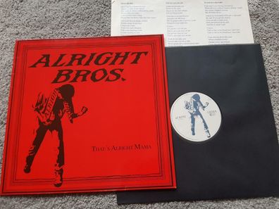 Alright Bros. - That's alright mama/ Down the line 12'' Vinyl Germany