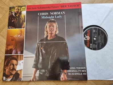 Chris Norman - Midnight lady 12'' Disco Vinyl Germany/ Smokie/ Dieter Bohlen