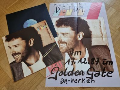 Wolfgang Petry - Mit offenen Armen Vinyl LP Germany/ MIT POSTER