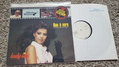 Lady Lily - Non e vero 12'' Disco Vinyl PROMO Germany