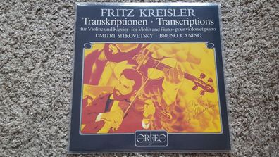 Fritz Kreisler - Transkriptionen/ Transcriptions Vinyl LP