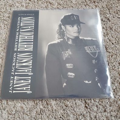 Janet Jackson - Rhythm nation US 12'' Disco Vinyl STILL SEALED!